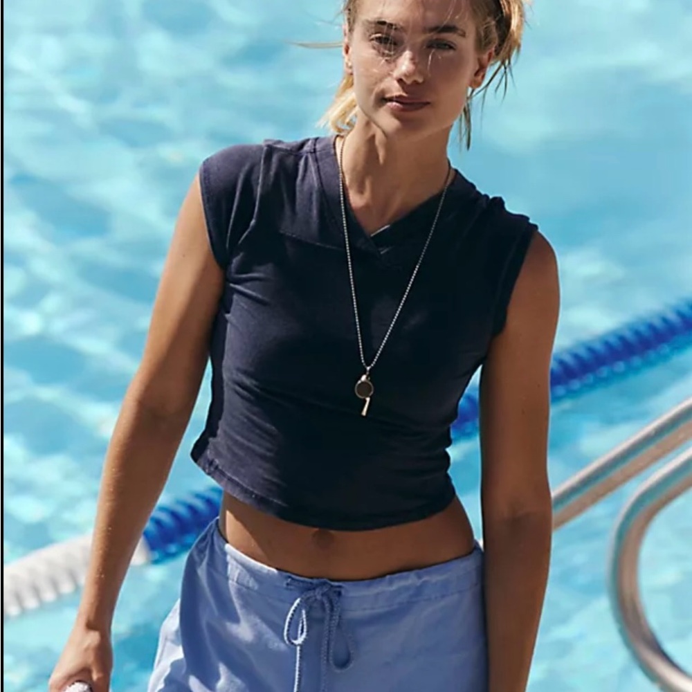 Free People Hot Shot Baby Tee